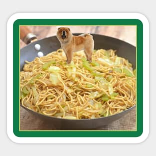 Chow Chow Chow Mein Sticker